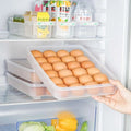 24 Grid Egg Storage Organizer: Keep Eggs Safe & Organized