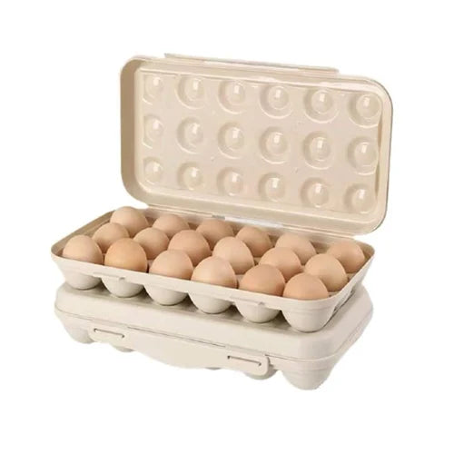 18 Eggs Rectangular Box - Protective Packaging for Fresh Eggs!