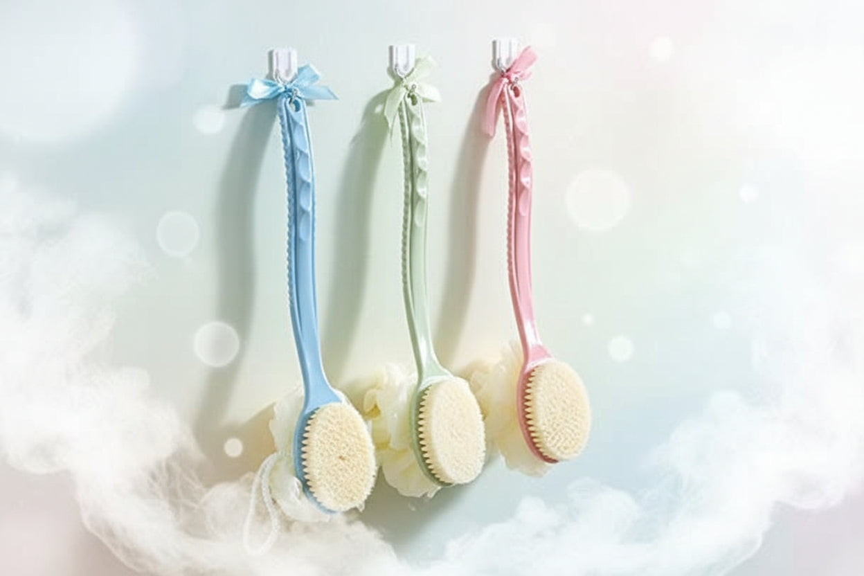 Teddy Bath Brush - 2-in-1 Grooming Tool for Kids