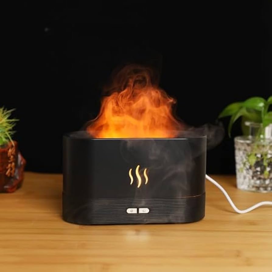 Flame Humidifier - Fire Up Your Indoor Air Quality! - OakStoneLiving
