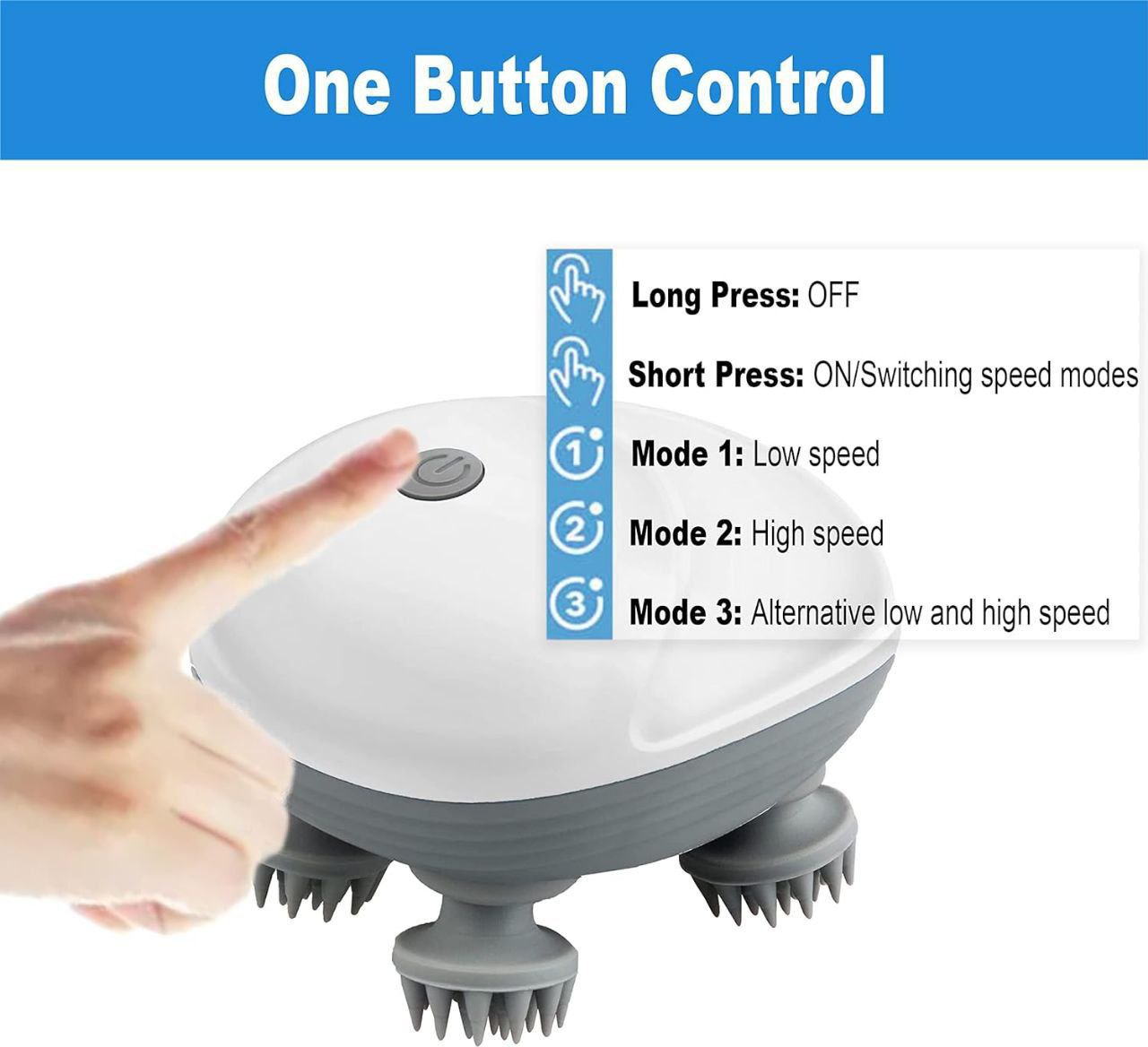 Smart Scalp Massager: Soothe & Relax Your Scalp Instantly! - OakStoneLiving