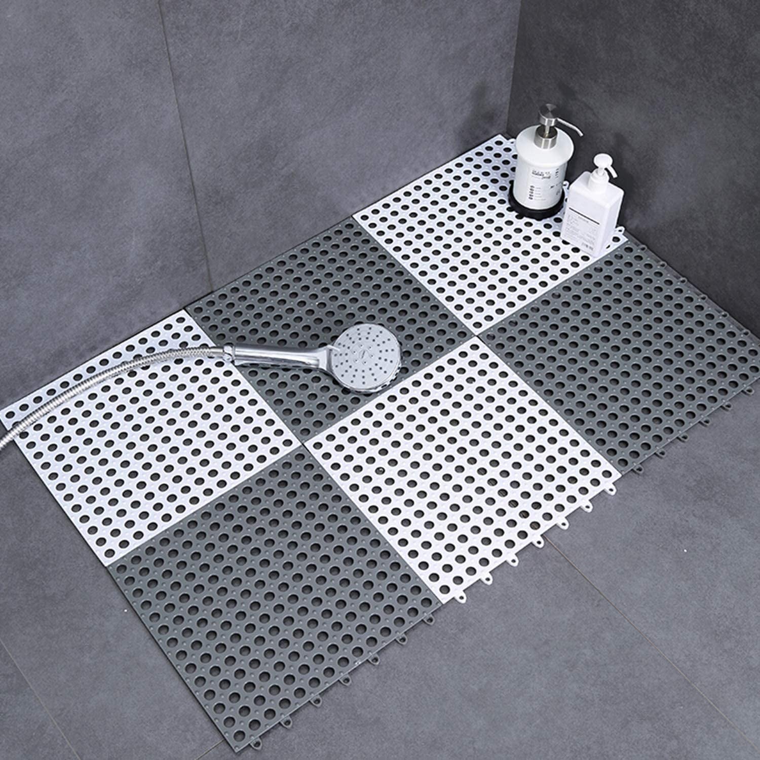Bathroom Flooring Mat Set Of 6.
