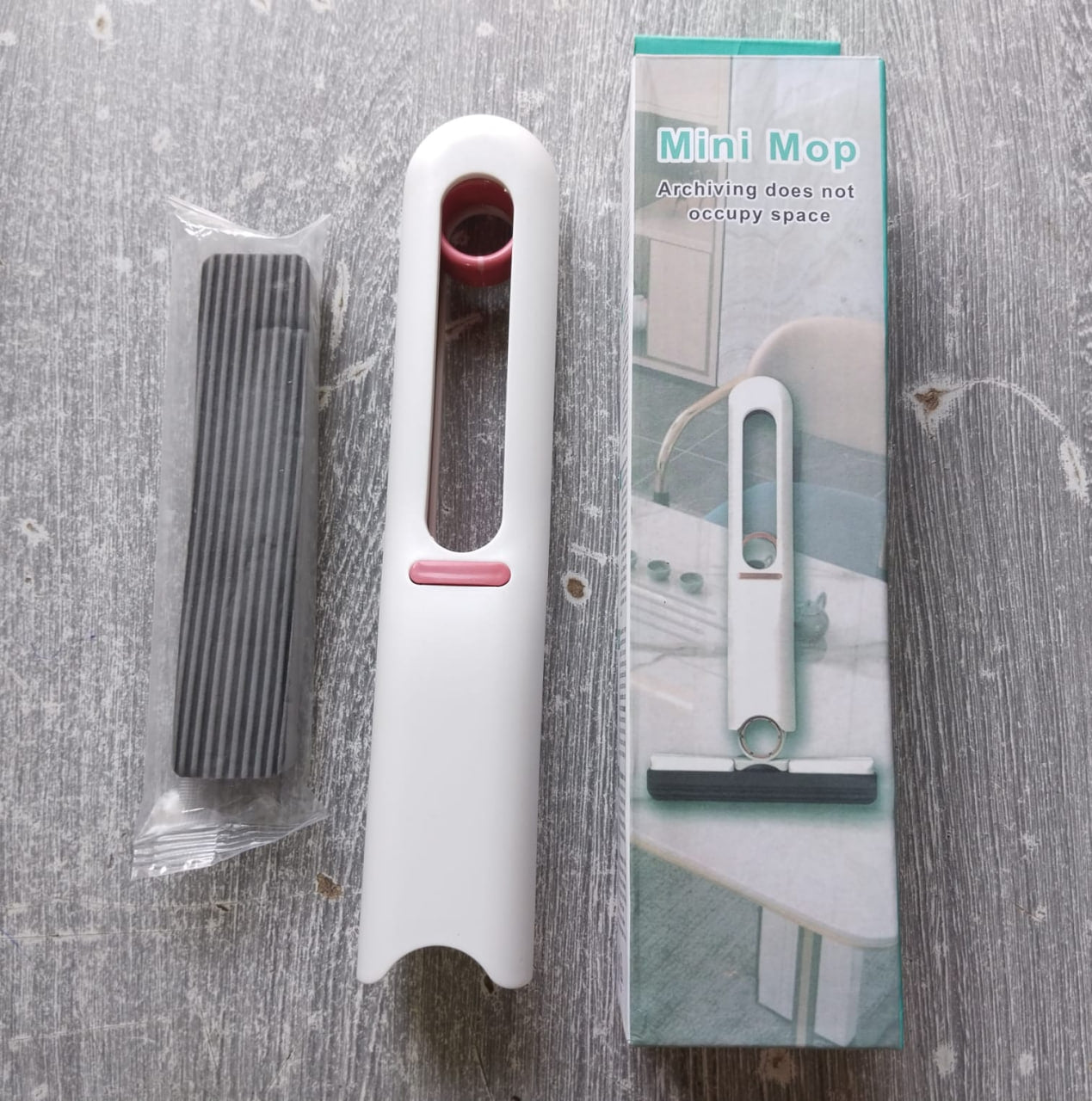 Compact Mini Mop - Efficient Cleaning Tool - OakStoneLiving