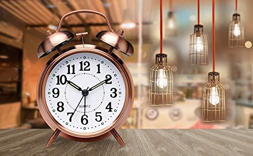 Modern Copper Alarm Clock: Stylish Wake-Up Essential - OakStoneLiving