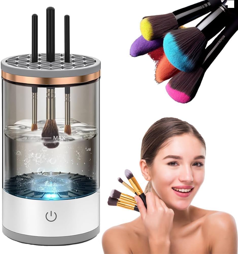 Electric Brush Cleaner - Quick and Efficient Makeup Tool Sanitizer
