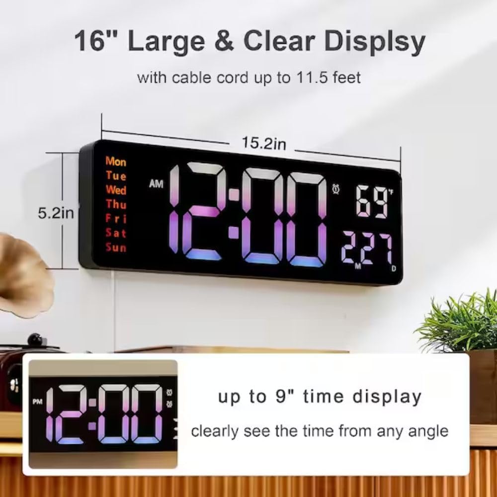 RGB Digital Clock