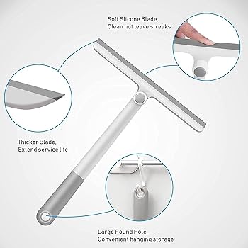 360° Rotatable Cleaning Glass Wiper