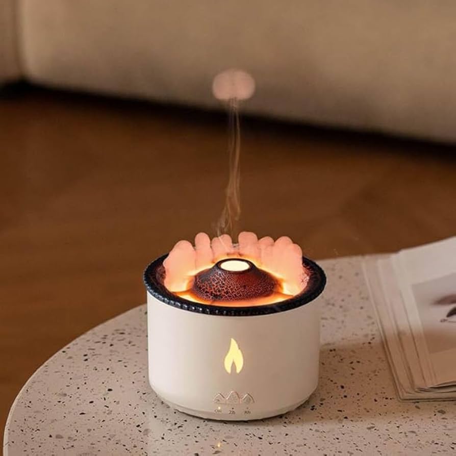 Portable Volcano Humidifier - Breathe Easy Anywhere - OakStoneLiving