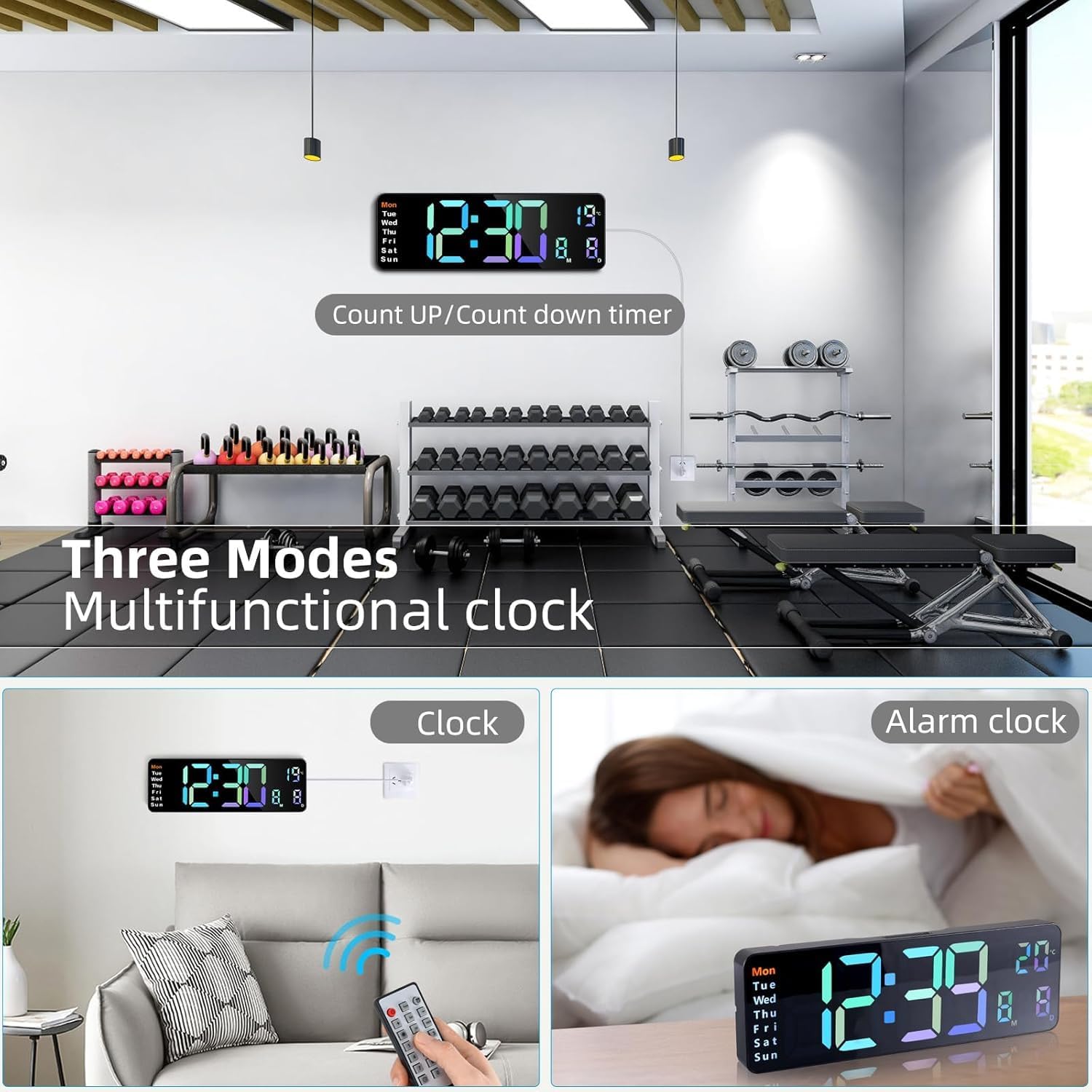 RGB Digital Clock