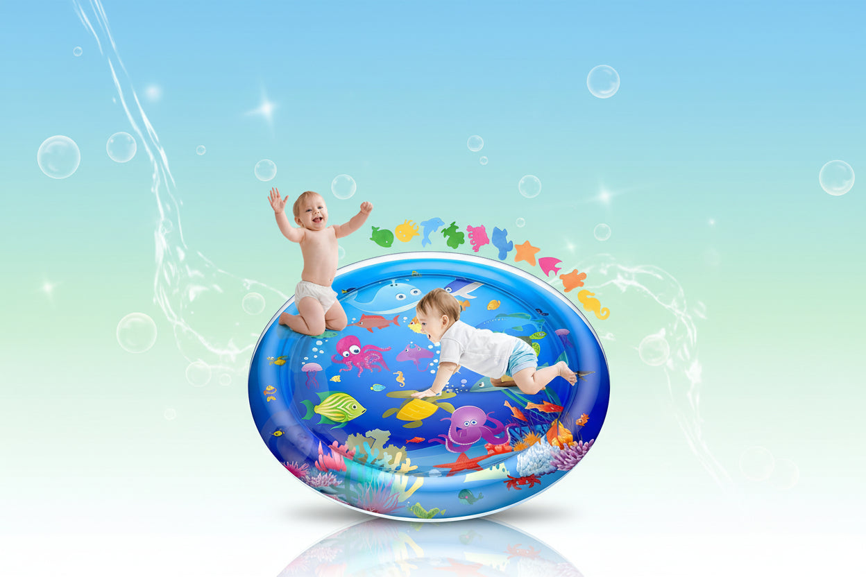 Anti-Slip Baby Mat - Non-Toxic Waterproof Play Mat for Kids