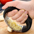 Easy-Squeeze Garlic Press for Effortless Cooking