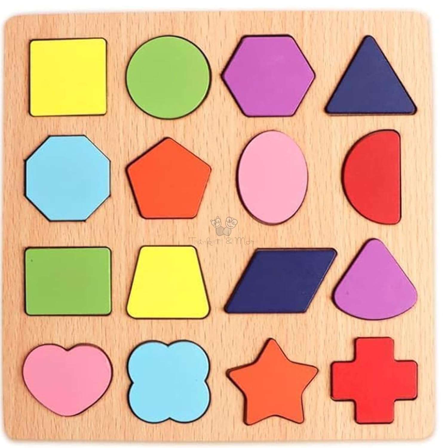 Ultimate Kids Wooden Board Blocks Set - Fun Educational Toy