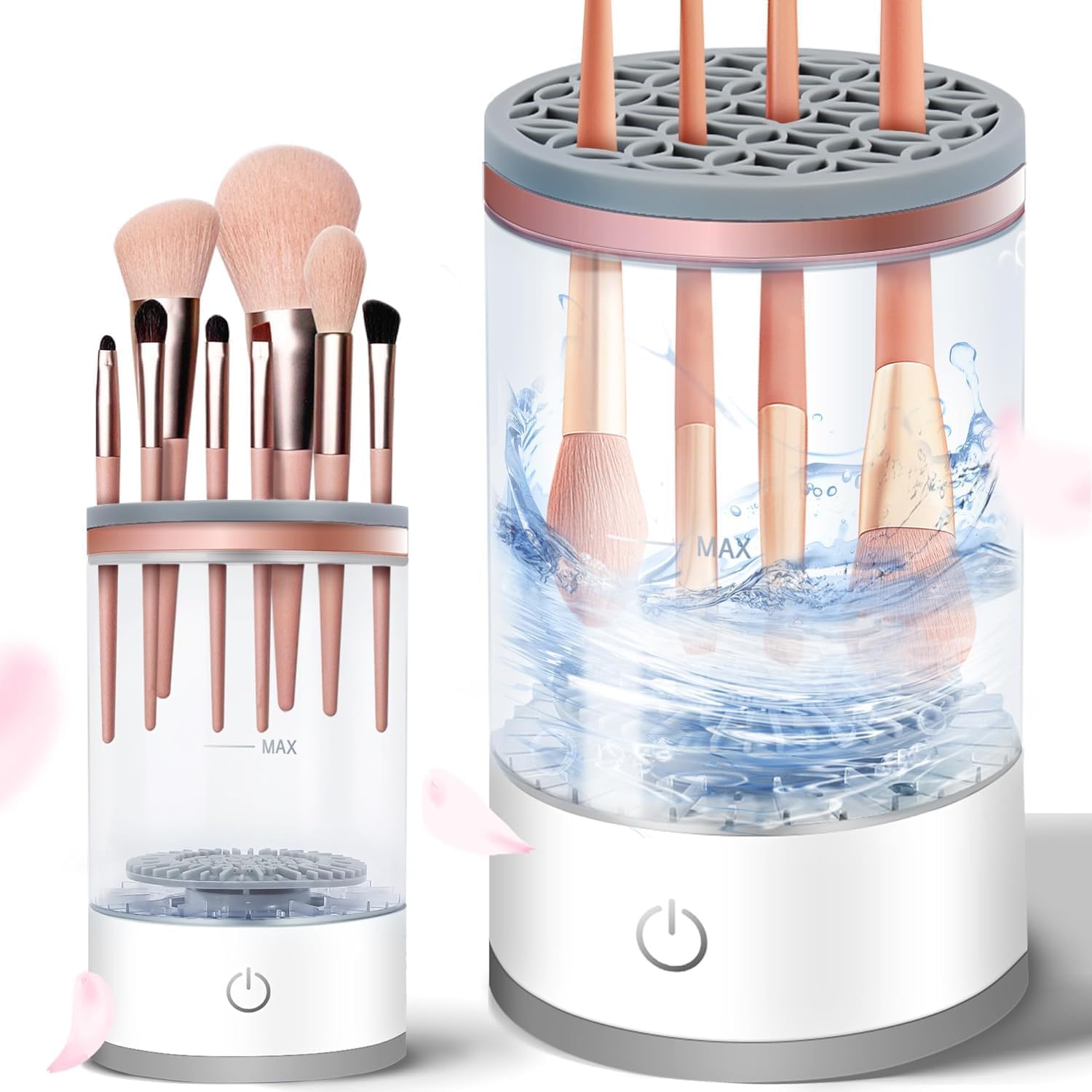 Electric Brush Cleaner - Quick and Efficient Makeup Tool Sanitizer