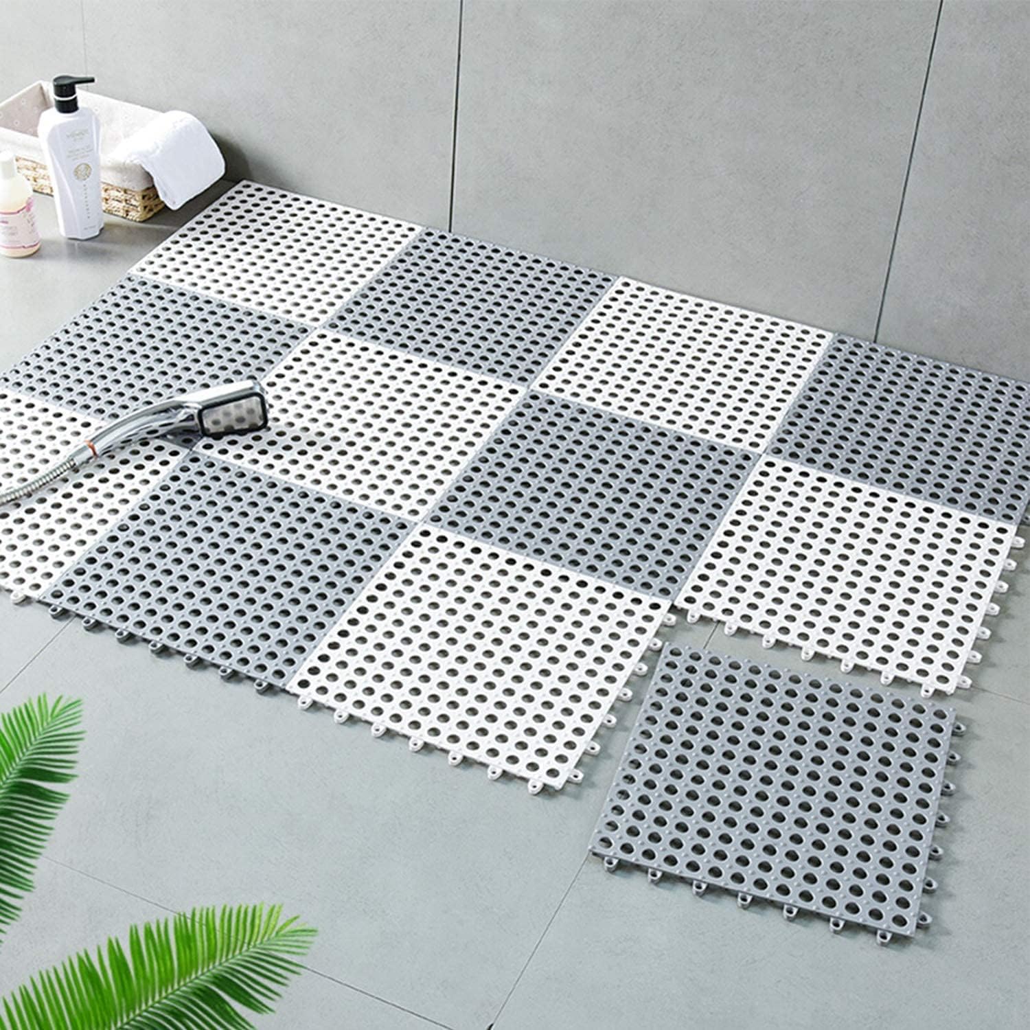 Bathroom Flooring Mat Set Of 6.