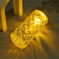 Diamond Crystal Table Lamp: Illuminate in Style