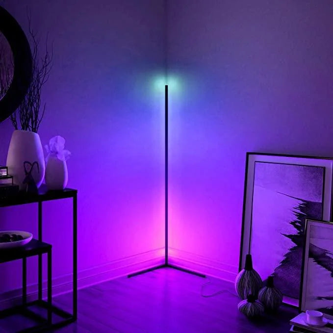Modern RGB Corner Lamp - Stylish & Colorful Lighting Solution