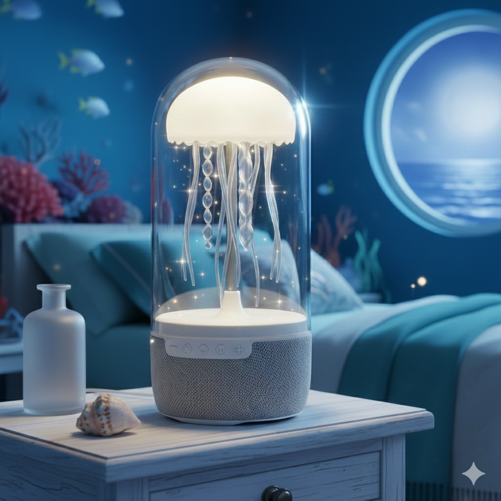 Jellyfish Bluetooth Speaker - Crystal Clear Sound, Portable Design