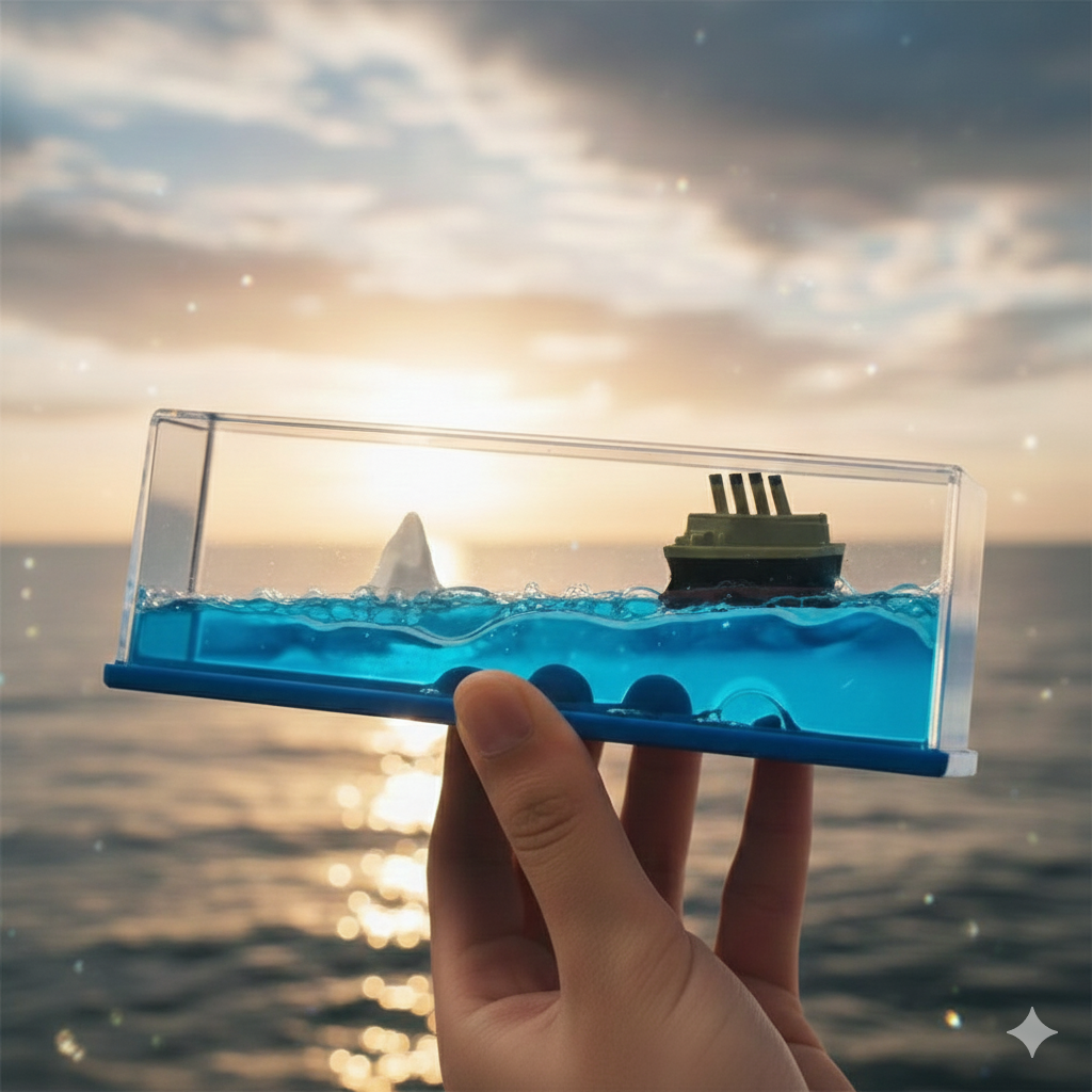 Titanic Wave Cruise Ship Decor