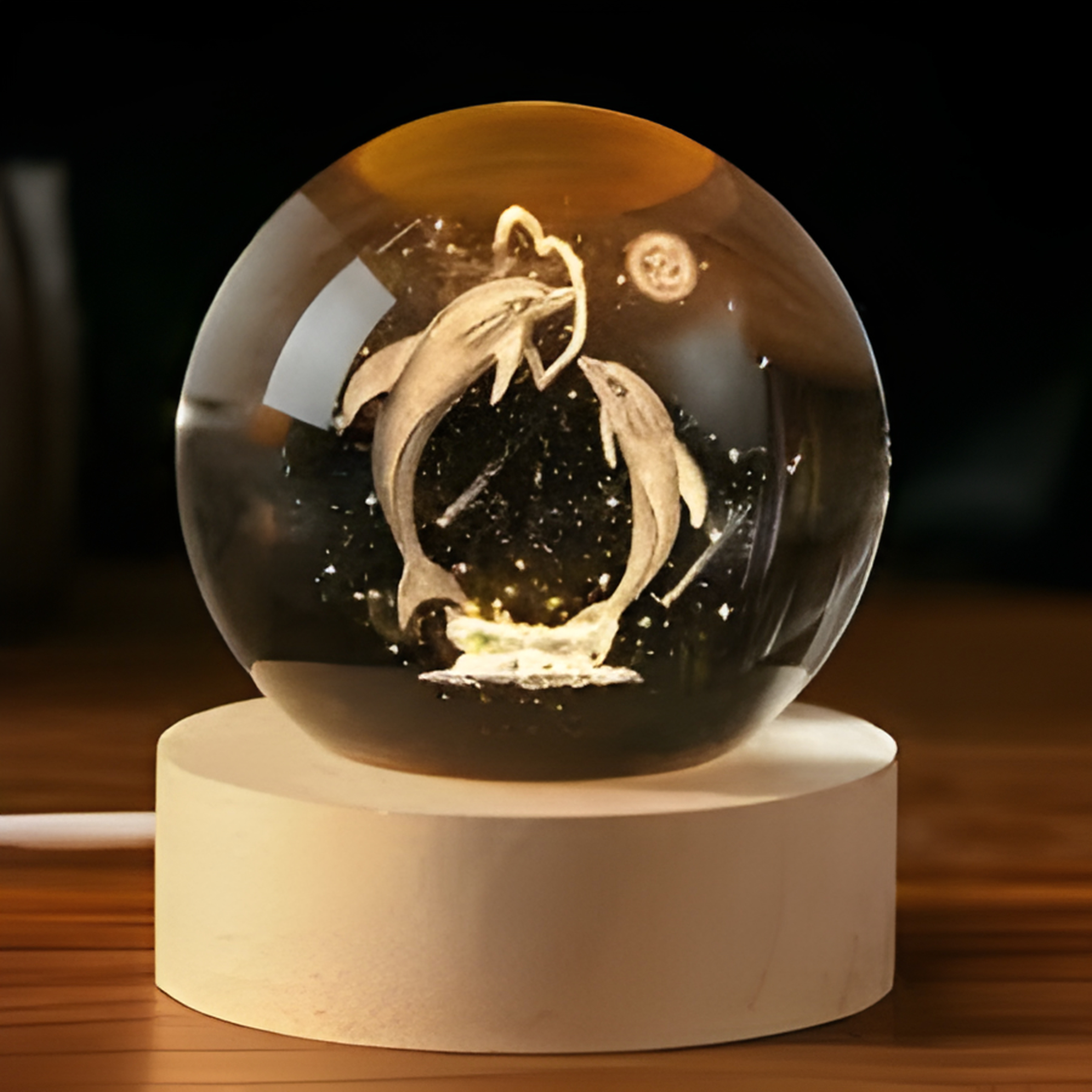 Crystal Ball Lamp: Mystical Illumination for Any Room