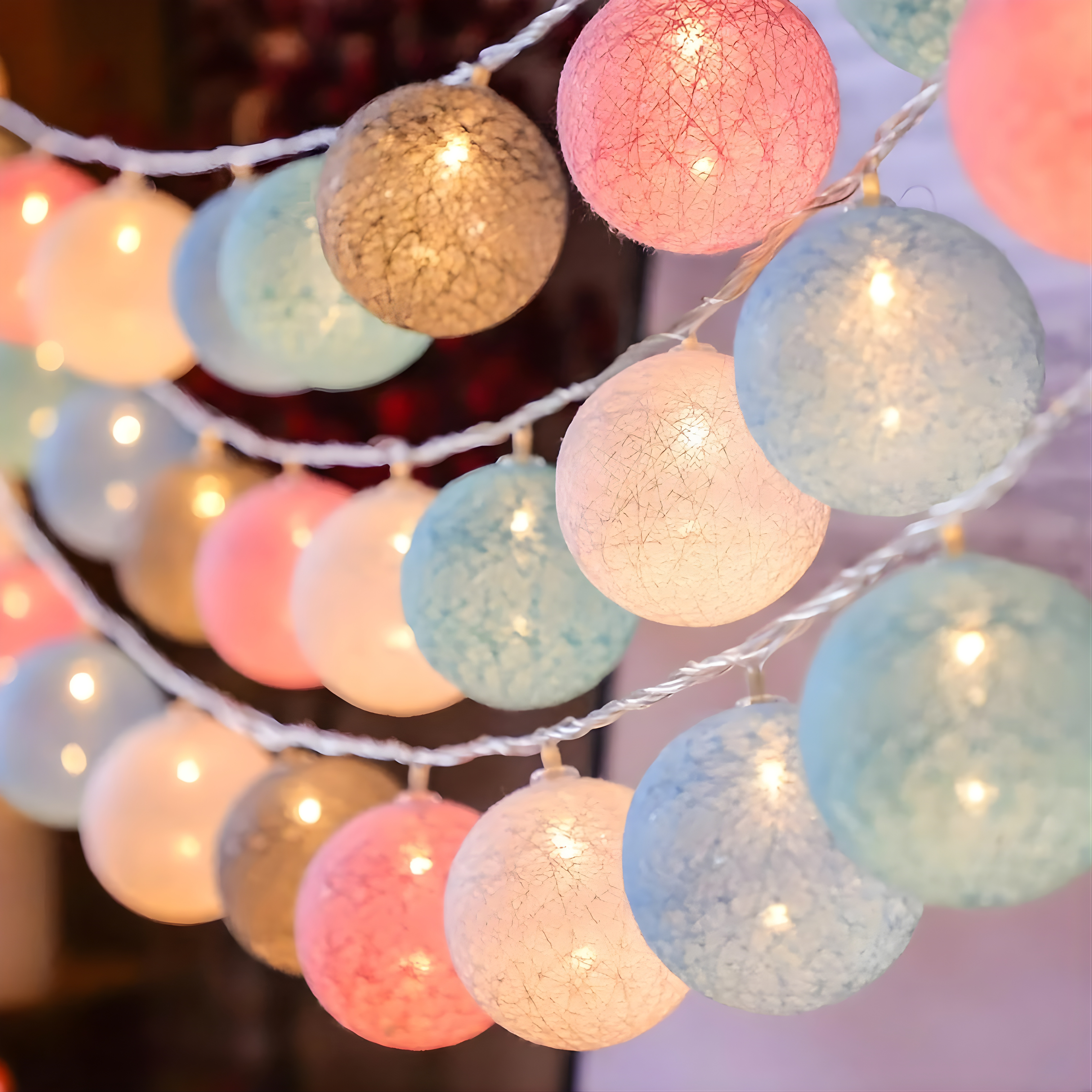 Cotton Led String Light 2 Meter