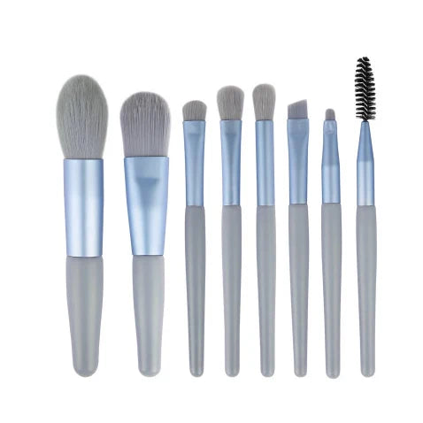 Complete Makeup Brush Set - 8 Pc Kit for Professional Makeup Artists