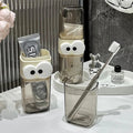 Clear Toothbrush Holder for Travel & Home Use - OakStoneLiving
