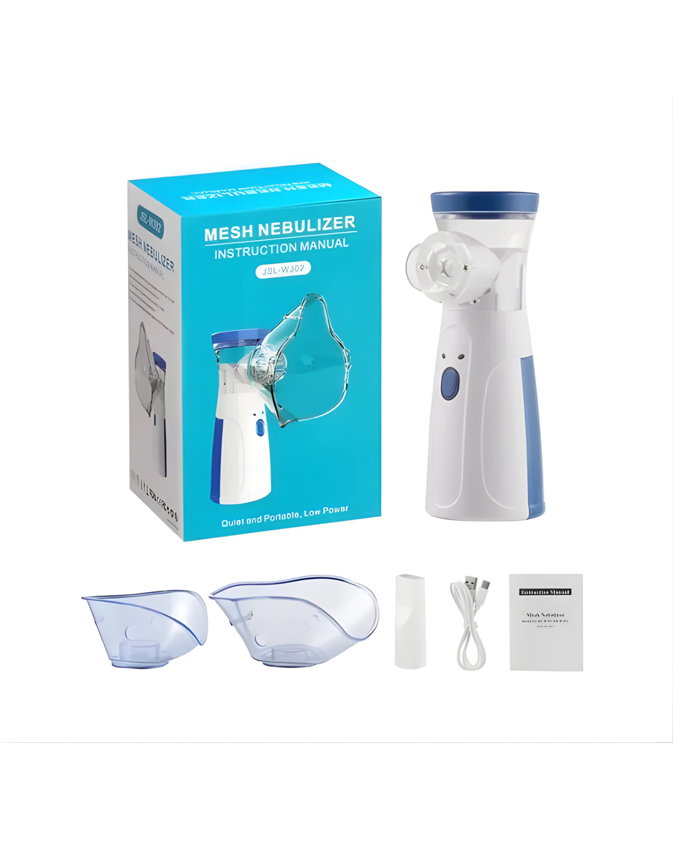 Portable Mesh Nebulizer - Easy Breathing Anywhere - OakStoneLiving