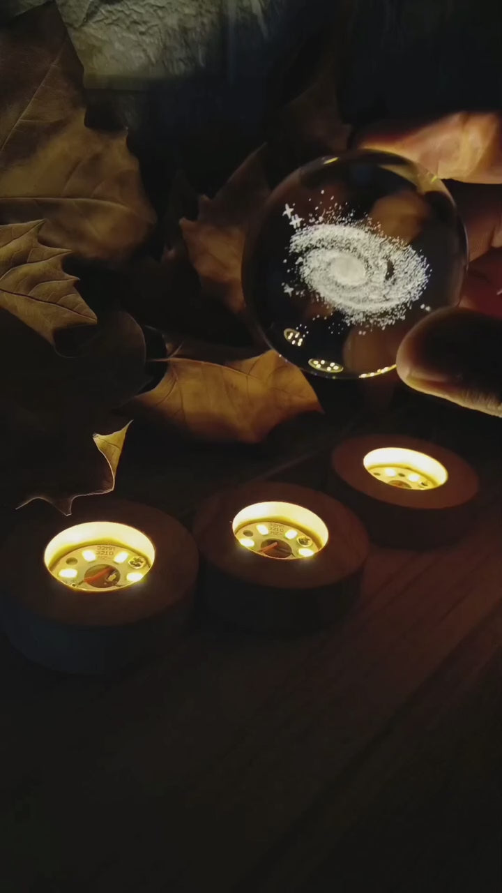 Crystal Ball Lamp: Mystical Illumination for Any Room