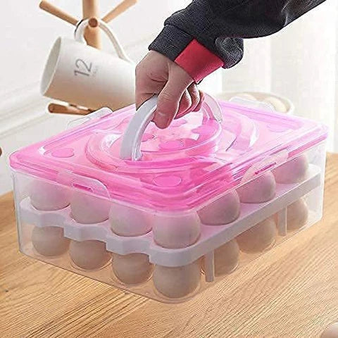 48 Grid Egg Storage Box - Organize Eggs with Ease!