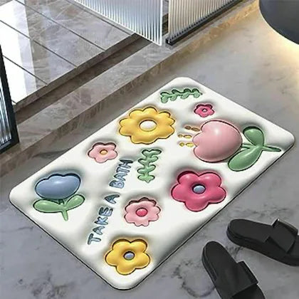 3D Bathroom Mat - Luxurious Comfort for Your Feet
