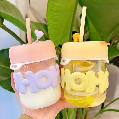 HOHO COFFEE GLASS MUG SET OF 2.